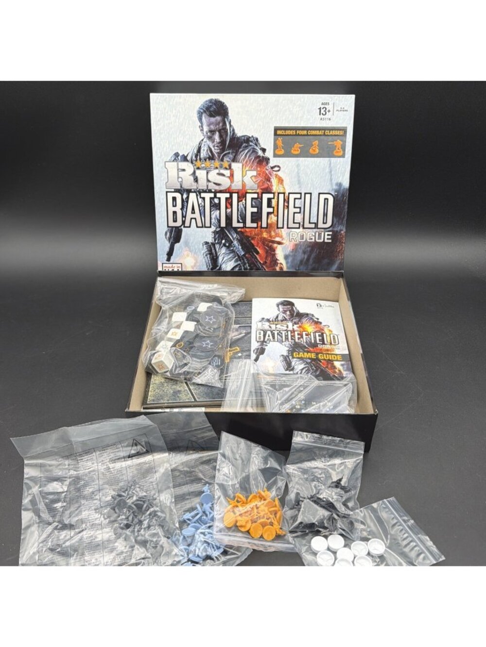 Risk Battlefield Rogue Edition Board Game by Hasbro 2013 99.9% Complete